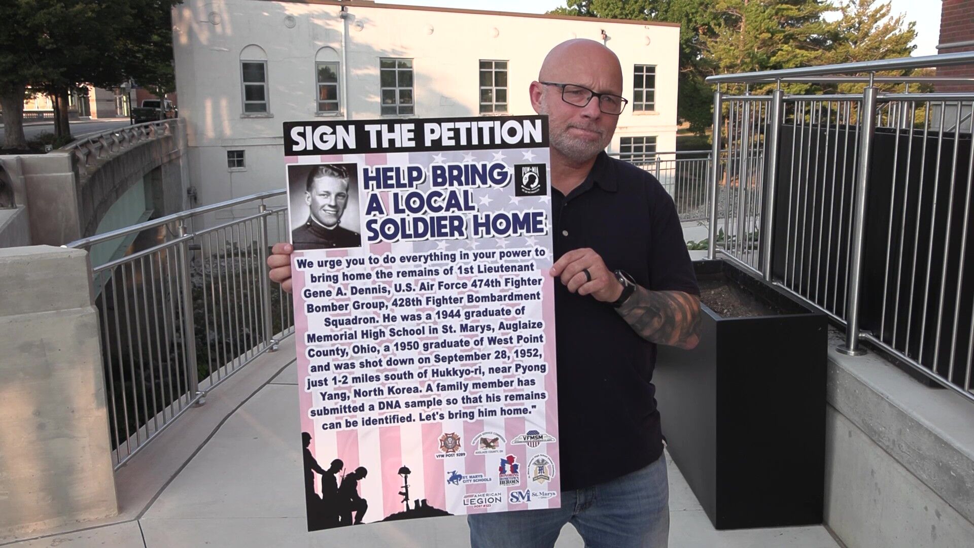 St. Marys City Council passes resolution supporting petition to recover remains of 1st Lt. Gene Alton Dennis